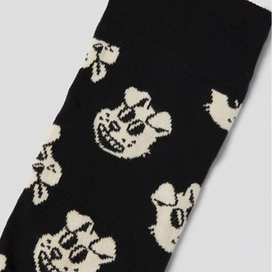Happy Socks Neuheiten Bunte Helle Baumwollmischung Hundesocken - Schwarz - Image 5