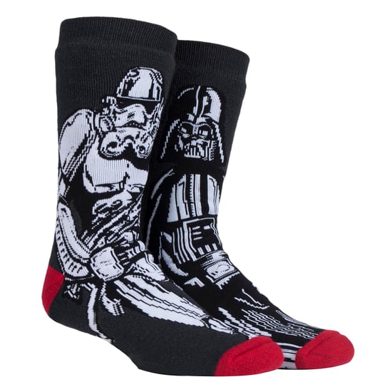Herren Star Wars Socken | Heat Holders Lite | Novelty Thermosocken für den Winter - Darth & Stormtrooper - Image 4