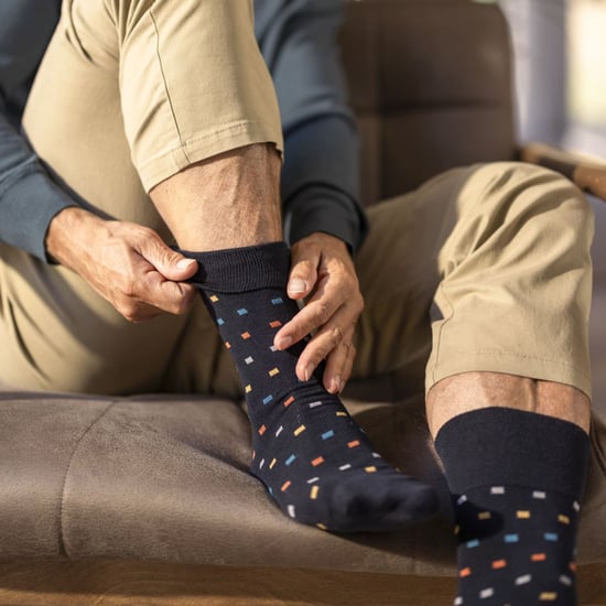 9 Pack Herren Bambus Socken | Gentle Grip | Extra Wide Loose Top nicht elastische Socken - SOMRM101106 - Image 5