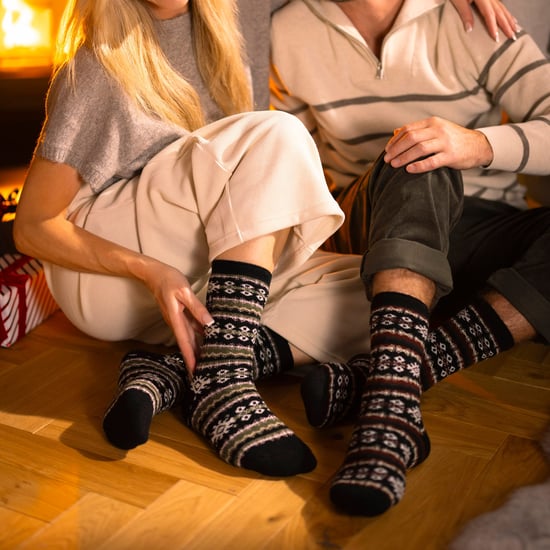 Mens Nordic Socks | Heat Holders | Breathable Lite Extra Warm Winter Thermal Socks - Black/Olive - Image 4