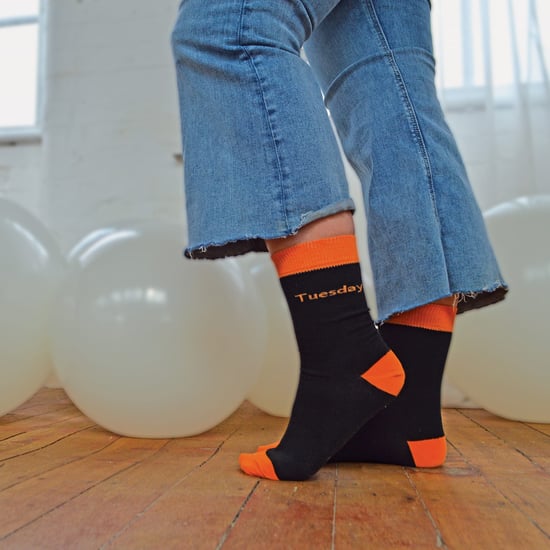 7er-Pack Damen Socken der Wochentage | Sock Snob | Schwarze ausgefallene Socken für Damen - DOTW - Image 5