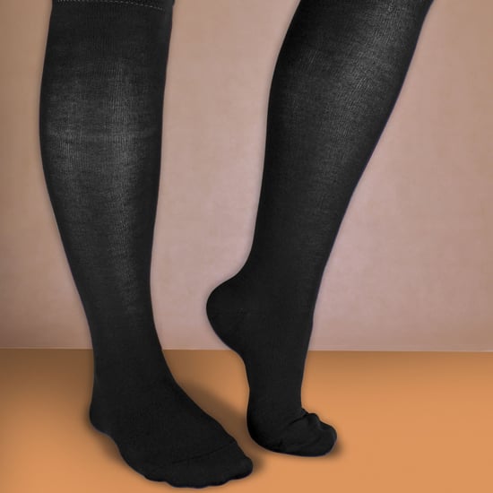 Sock Snob - 2er-Pack Damen atmungsaktiv gemusterte Kniestrümpfe aus Bambus - Image 4