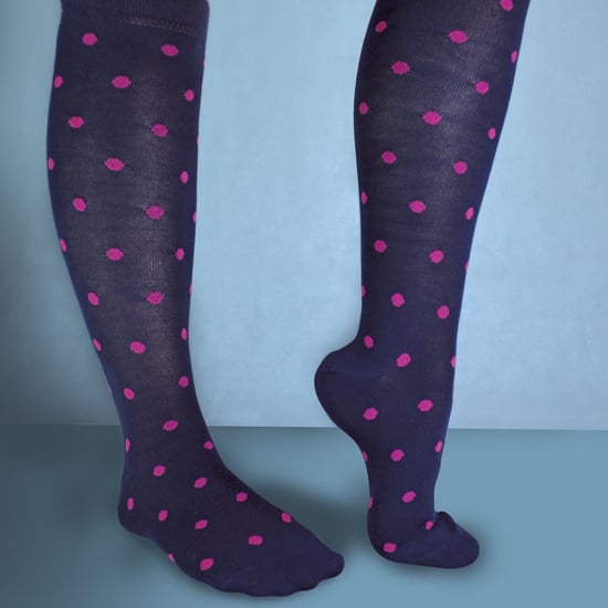 Sock Snob - 2er-Pack Damen atmungsaktiv gemusterte Kniestrümpfe aus Bambus - Image 5