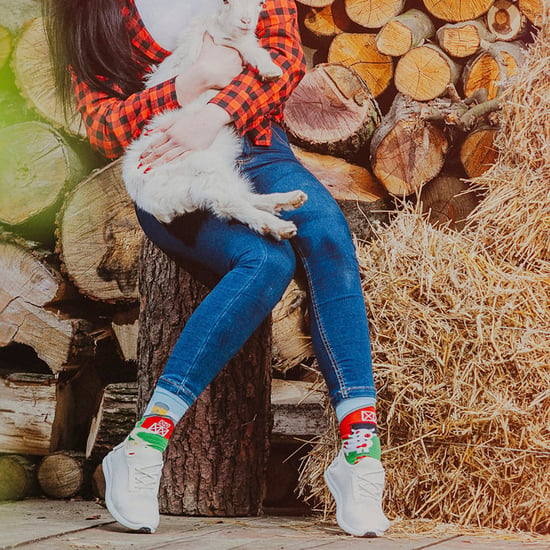 SPOX SOX Herren & Damen Mismatched Neuheit Odd Socken Farm - Image 3