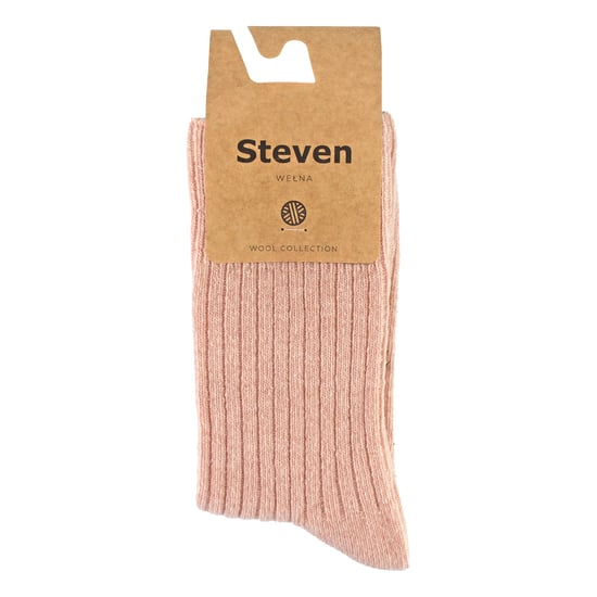 Damen-Kleidsocken aus Wolle | Steven | Atmungsaktive warme Socken für Damen in Hellrosa - Image 2