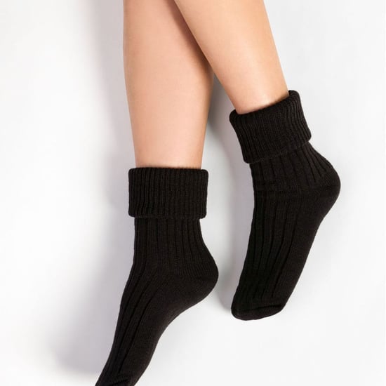 Damen Bettsocken aus Wolle | Steven | Superweiche, gemütliche Lounge-Schlafsocken, Schwarz - Image 3