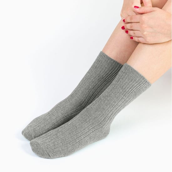 Womens Wool Dress Socks | Steven | Atmungsaktive Warme Socken für Damen -Grau - Image 4