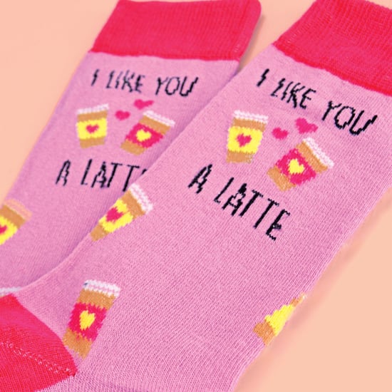 Urban Eccentric - 'I Like You A Latte' Fun Novelty Geschenk | Herren & Damen Socken - I Like You A Latte - Image 3