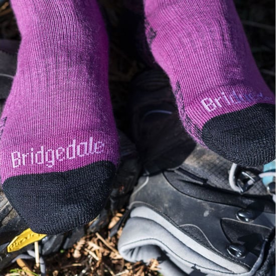 Bridgedale - Leichte Merino-Socken für Damen zum Wandern - Denim - Image 3