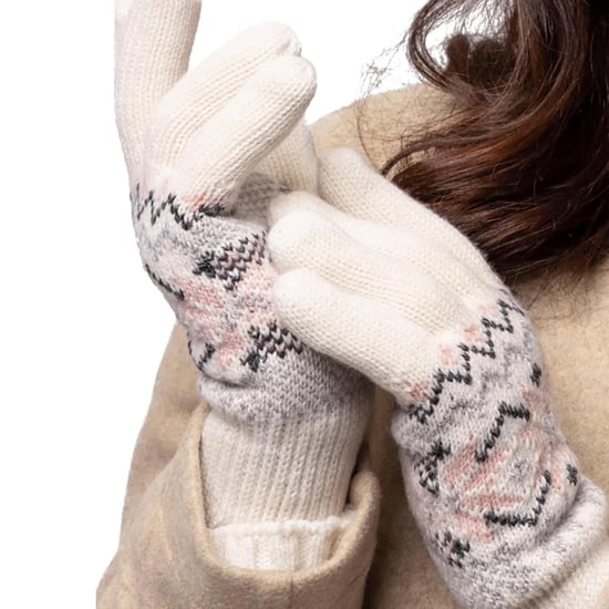 Heat Holders - Ladies Soft Thermal Gloves - Creme - Image 3