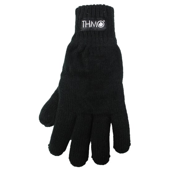 Damen Vollfingerhandschuhe mit Thinsulate-Futter - Schwarz - Image 3