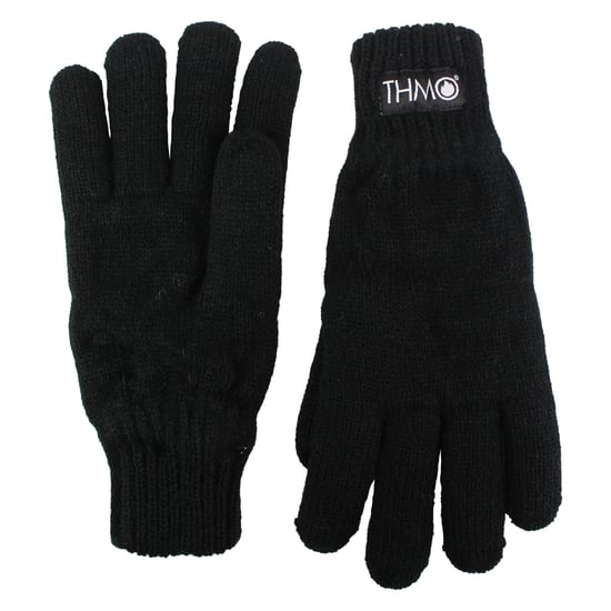 Damen Vollfingerhandschuhe mit Thinsulate-Futter - Schwarz - Image 4