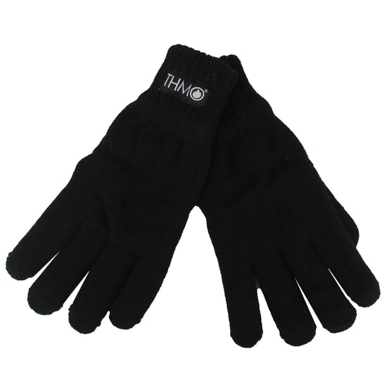 Damen Vollfingerhandschuhe mit Thinsulate-Futter - Schwarz - Image 5