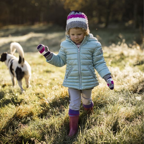 Wärmehalter - Kinder Mädchen Fleece gefüttert gestrickt gestreifte bunte Winter Thermomütze und Fäustlinge Set - SC2P12 - Image 5