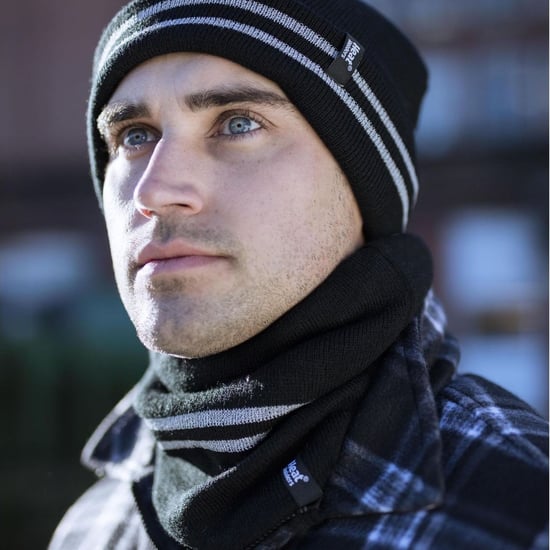Hi Vis Mütze, Halswärmer & Handschuhe Set | Wärmehalter | Reflektierende Arbeitskleidung Set für extrem kaltes Wetter - Schwarz - Image 5