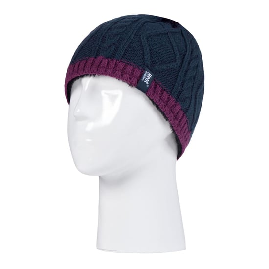 Wärmehalter - Kinder Mädchen niedlich Kabel gestrickt warm Fleece gefüttert Pompom Wintermütze und Handschuhe Set mit Bommel - NP2P13 - Image 4