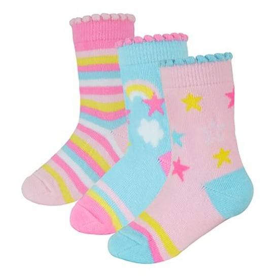 Baby Mädchen Einhorn Design Socken | 6 Paar Multipack | Socken Snob | Weiche Baumwolle Neuheit Socken - Einhorn - Image 3