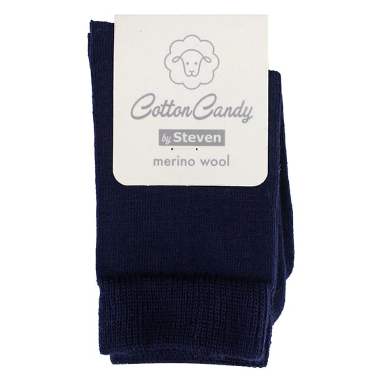Steven Kinder warme Thermosocken aus Merinowolle, Marineblau - Image 2