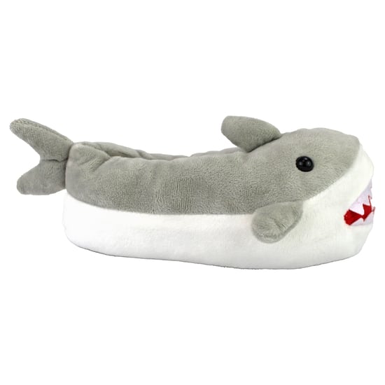 Kinder Plüsch Neuheit 3D Hai Hausschuhe | Slipper Snob | Great Gift - Hai - Image 2