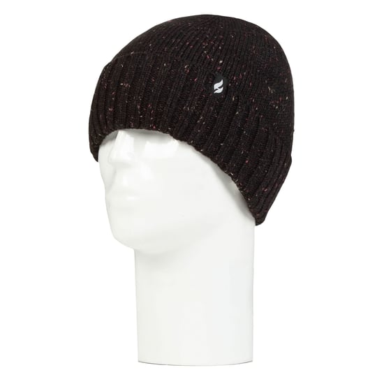 Mens Thermal Chunky Beanie Hut | Heat Holders | Heatweaver Fleece-Futter - Schwarz - Image 3