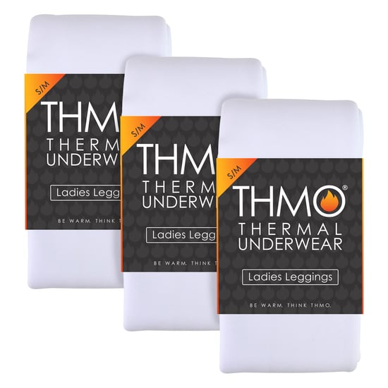 THMO 3er-Pack Thermo-Leggings für Damen, gefüttert für den Winter - Weiß - Image 2