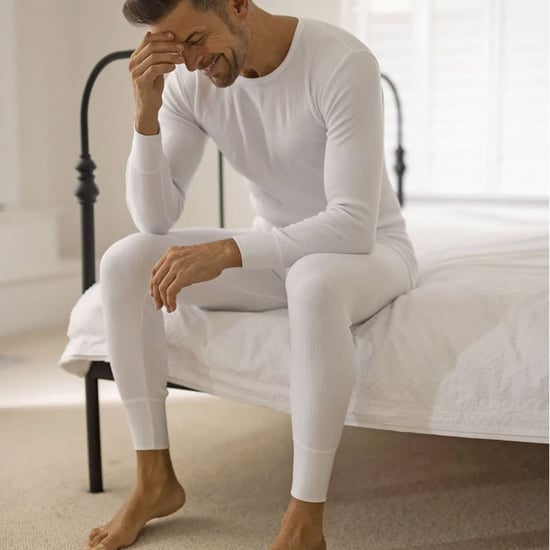 Herren-Thermo-Unterwäsche-Set | Wärmespeicher | Winter-Langarm-Top & Long Johns - Weiß - Image 4