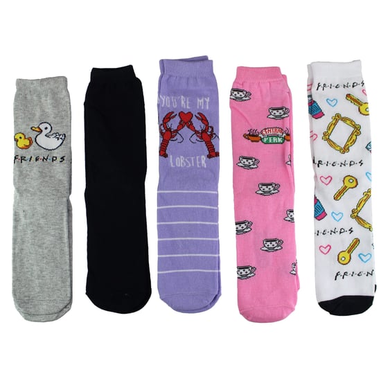 5 Paar Freunde Socken für Frauen | Lustig Niedlich Kleid Neuheit Freundschaft Socken | Freunde Geschenke - Freunde - Image 4