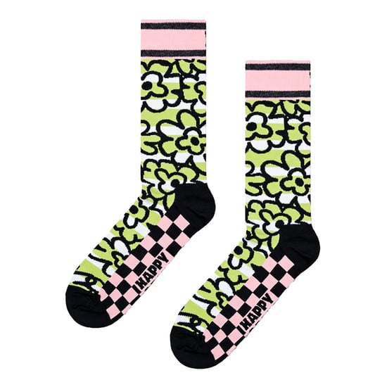 2er Pack Unisex Bunte Partysocken Geschenkbox Set - Gelb - Image 4