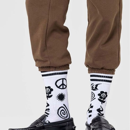 Patchwork-Socken | Happy Socks | Lustige Muster-Socken im Novelty-Design | Geschenk-Socken - Weiß - Image 4