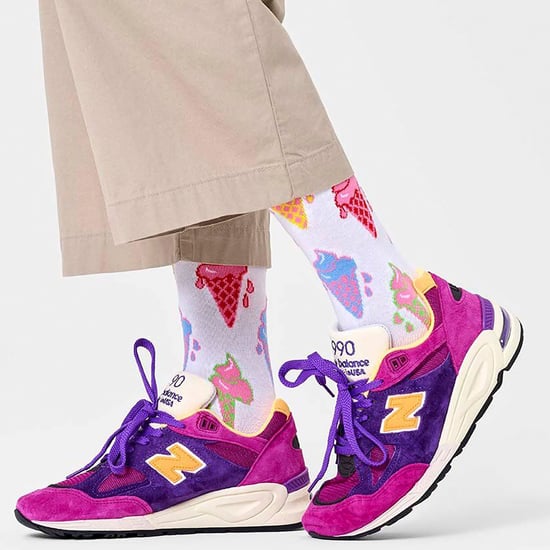 Eiscreme-Socken | Happy Socks | Lustige Geschenk-Socken - Weiß - Image 3