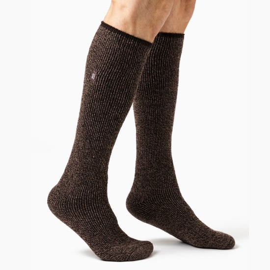 Heat Holders - Herren lange Bein Outdoor Merino Wolle thermische Socken mit verstärkter Ferse und Spitze für den Winter - Schwarz - Image 3