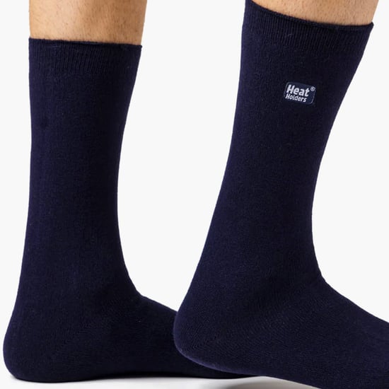 Heat Holders Ultra Lite - 4 Paar Multipack Mens Thermal Socks | Ultra Thin Warm Socks for Dress Socks in Winter - Navy - Image 3