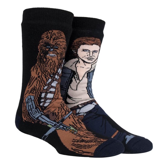 Herren Star Wars Socken | Heat Holders Lite | Novelty Thermosocken für den Winter - Chewie & Hans - Image 4