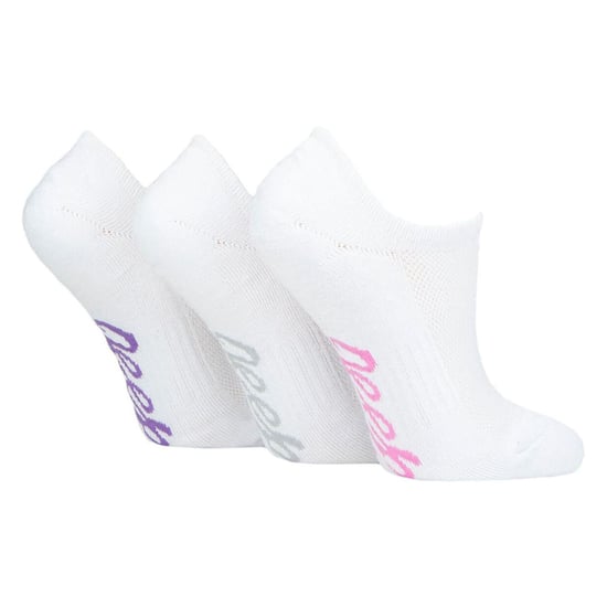 Damen Bamboo No Show Socken | Jeep | Atmungsaktiv Anti Blister gepolstert unsichtbare Socken mit Anti-Rutsch-Ferse Grip - Weiß - Image 3