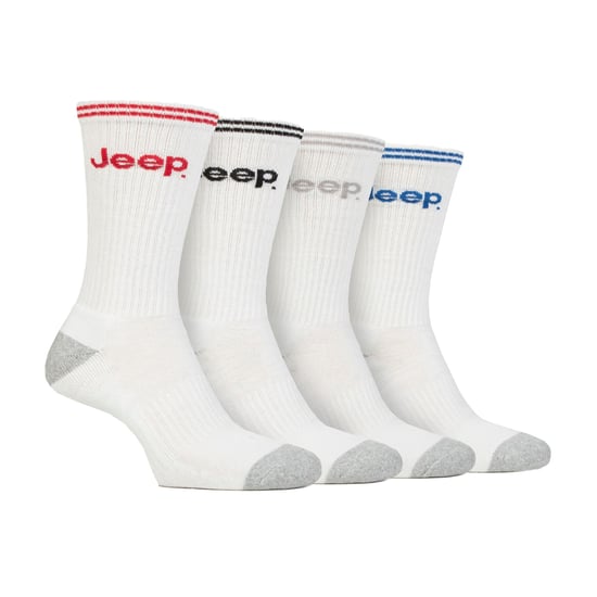 Herren Polster Crew Socken - 4er Pack Sportlauf Socken - Image 1