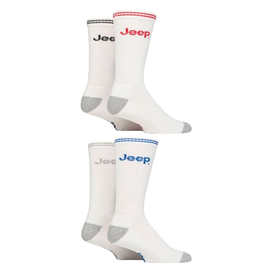 Herren Polster Crew Socken - 4er Pack Sportlauf Socken - Image 3