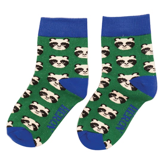Mr Heron - 2 Paar Socken aus Bambus mit Tiermuster - Panda - Image 4