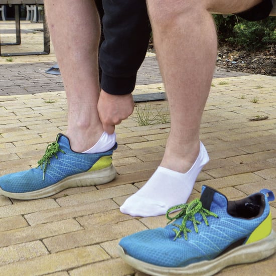 4 Paar Bambus Low Cut Liner Socken für Männer & Frauen mit Anti-Rutsch-Griff - Image 3