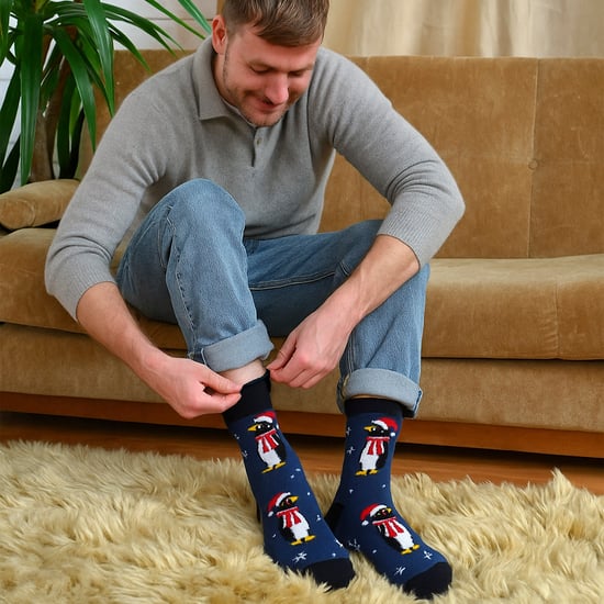 12 Paar Multipack Herren Neuheit Weihnachten Design Socken - Assorted - Image 5