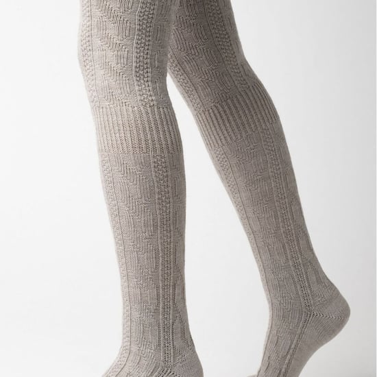 3 Paar Overknee-Wollsocken für Damen | Steven | Damen Extra lange Wollsocken Beige - Image 3