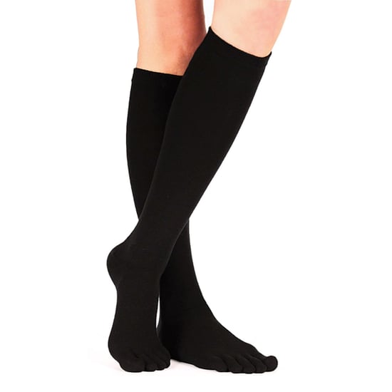 TOETOE - Herren- und Damen-Essentials Kniestrümpfe mit Feuchtigkeitsableitung - Schwarz - Image 4