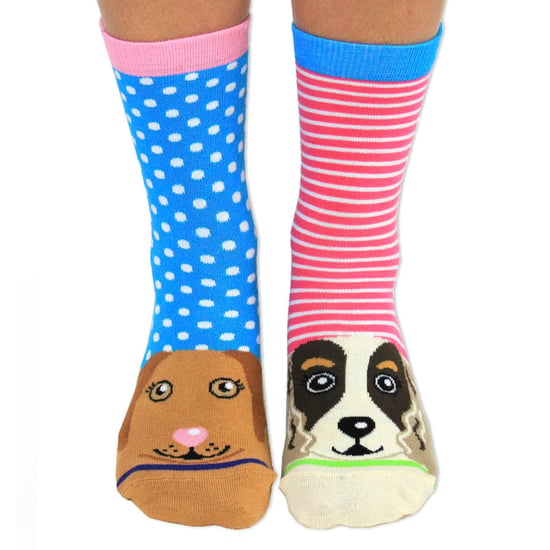 UNITED ODD SOCKS - 6 Pack Damen Welpe Hund Neuheit Baumwolle ungerade Socken in Geschenk-Box - Paws - Image 3