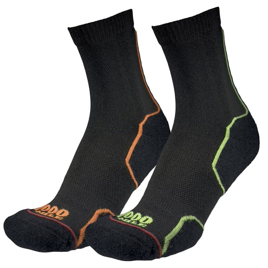 1000 Mile - Herren Trail Repreve Einlagige Atmungsaktive Lauf-Sportsocken - Schwarz / Neon - Image 3