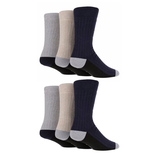 6er-Pack Herren-Stiefelsocken | Wildfeet | Baumwollsocken zum Wandern, Spazierengehen & Laufen - Multi - Image 3