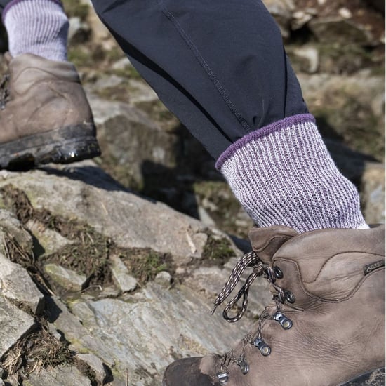Bridgedale - Damen Wandern Midweight Merinowolle Socken - Violett - Image 4