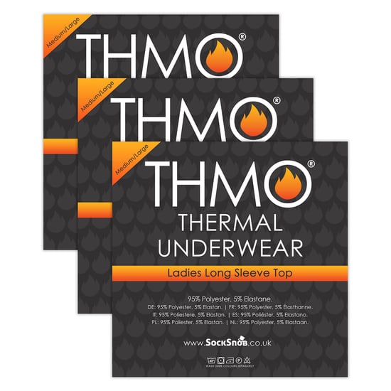 3er-Pack Damen Langarm-Thermoshirts für den Winter - Image 2