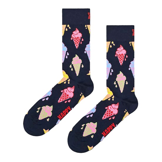 3er-Pack Unisex Socken-Set mit schickem Design - Marineblau - Image 4