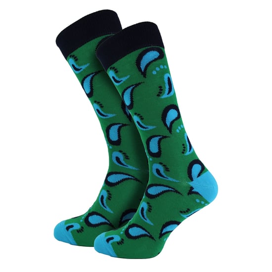 HS von Happy Socks - Herren 3er-Pack Spaß Herrenstrümpfe - Streifen (Grün) - Image 5