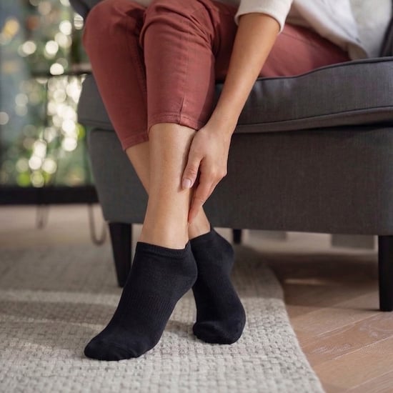 6er-Pack Diabetiker-Trainersocken für Damen | Extra breite Knöchelsocken - Image 4