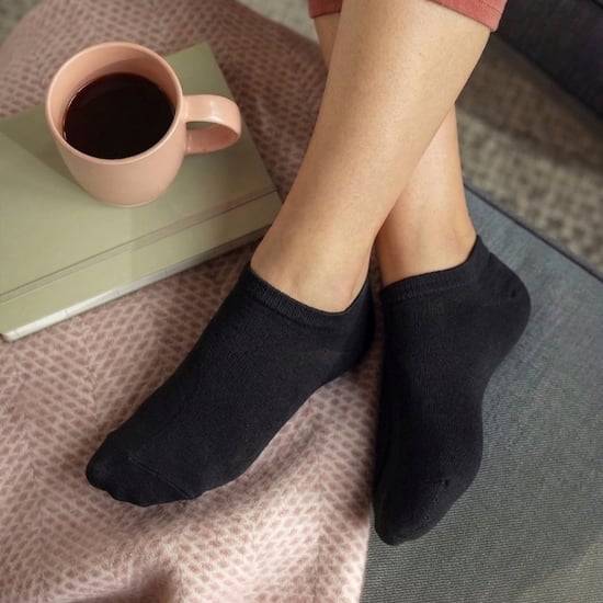 6er-Pack Diabetiker-Trainersocken für Damen | Extra breite Knöchelsocken - Image 5